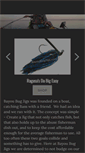 Mobile Screenshot of bayoubugjigs.com